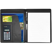 Natico Ring Binder Portfolio 12.5 x 9.5", Black (60-PF-87)