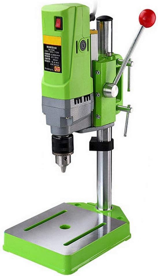 Bench Drill Stand 800W Brushed digital display Mini Electric Bench Drilling Machine Chuck 1.5-16mm 6-Speed Benchtop Drill Press, Spindle Speed: