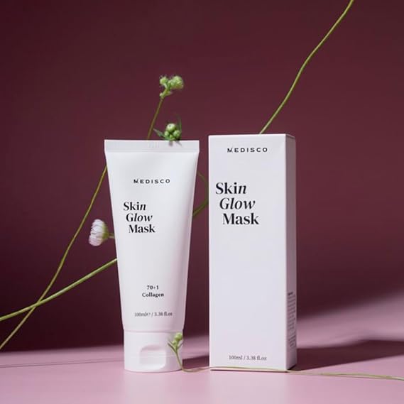 Skin Glow Peel-Off Mask - Glowing & Hydrating Facial Mask with Collagen, Korean Skincare
