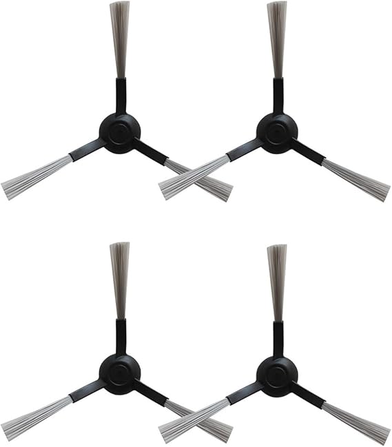 4/10Pcs Vacuum Cleaner Side Brushes Compatible for ZOOZEE Z70 Robot Spare Part ,Household Cleaning Tool ,Replacement Brush (Color : 4 Pack)