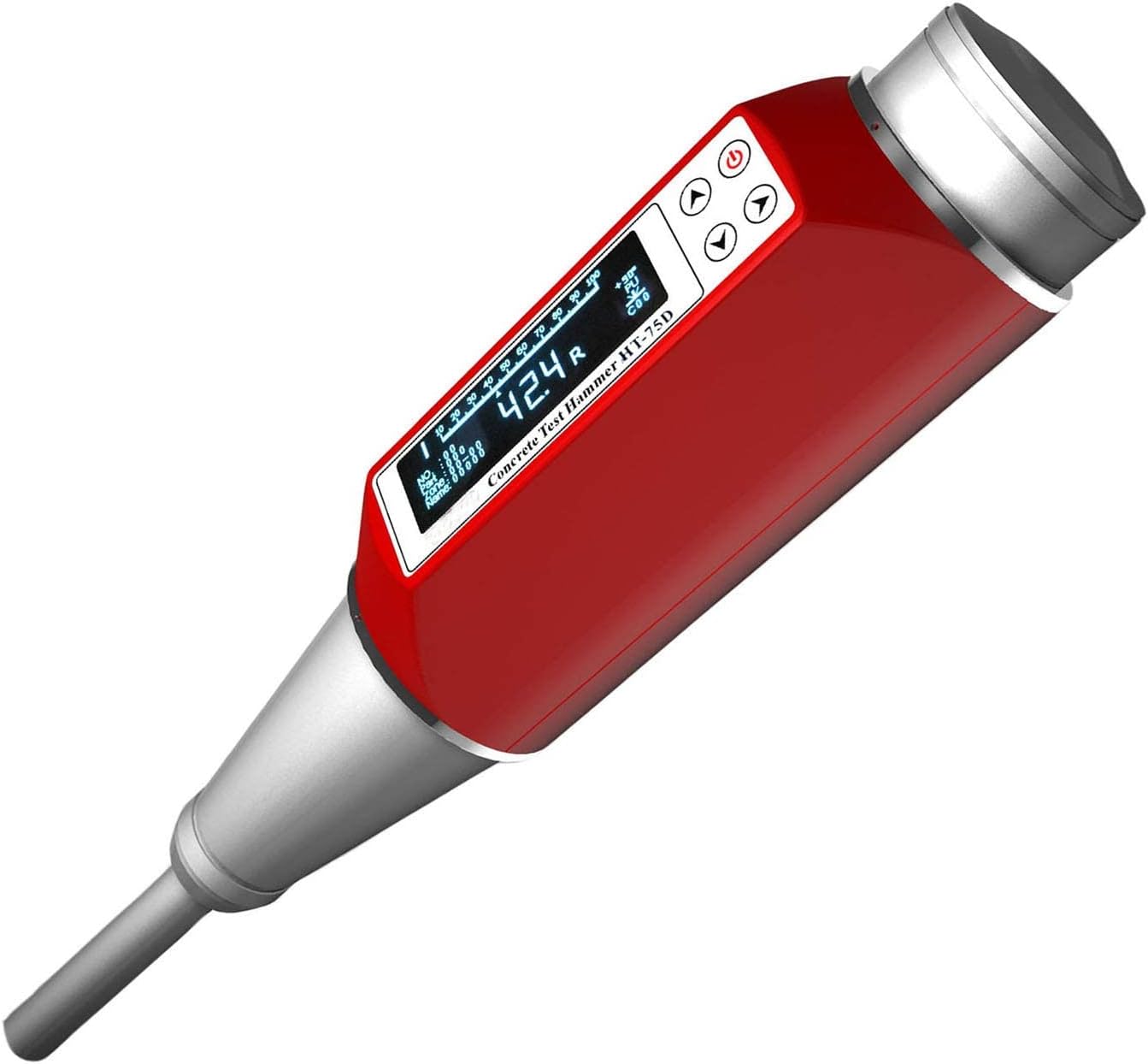 Digital Portable Concrete Test Hammer Resiliometer HT-225DS 2-in-1 DigitalMechanical Handheld Concrete Rebound Measuring Instrument with OLED Display Measuring range 10 to 100Nmm2