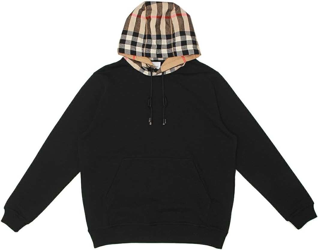 Burberry 8058117 A1189 Mens Hoodie Hoodie Black Beige L, multicolor, L