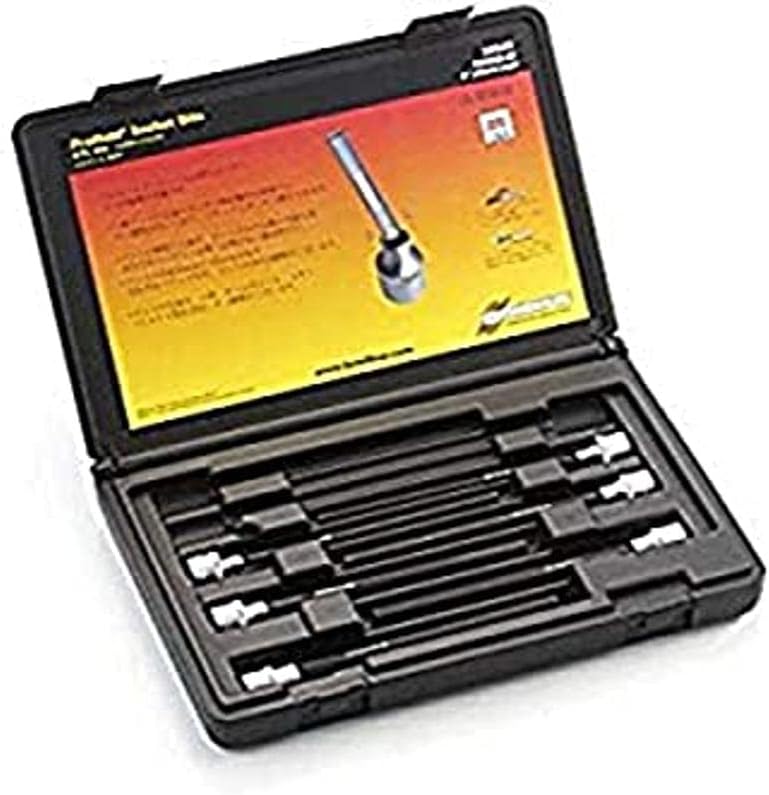Bondhus 30646 Socket Hex Bit Tool Set with Sockets, 6, 6 Piece