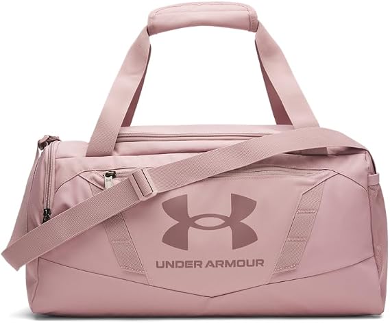 Under Armour Unisex Undeniable 5.0 Duffel XS, Tourmaline Pink/Tourmaline Pink/Maroon Mist, One Size