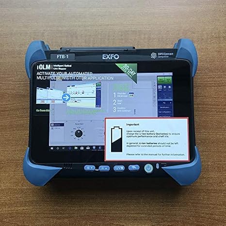 EXFO OTDR FTB-1V2 with FTB-735C SM Module with iOLM Function 1310/1550nm 41/40db