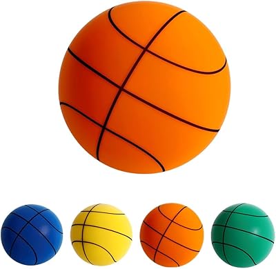 2026 New Silent Basketball, Dream Silent Basketball, Quiet Basketballs Dribbling Indoor, Airless Basketballs Soundless Foam Ball for Quiet Dribbling Indoor Training Activities