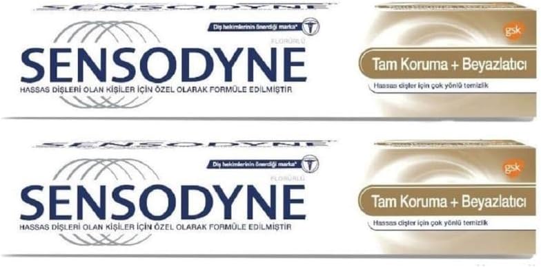 Sensodyne Full Protection Whitening Toothpaste 50 ML. Set of 2