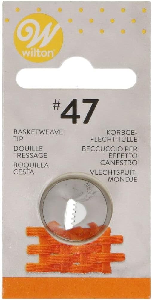 Wilton Decorating Tip, No.47 Basketweave