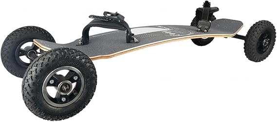 All Terrain Skateboard Kiteboard Cross Country Mountain Board Big Wheel Downhill Longboard All Terrain Longboard Kiteboard Mountain Skateboard with Handbrake