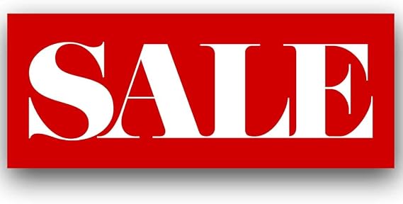 SALE Vinyl Banner 5 Feet Wide by 2 Feet Tall