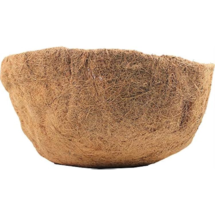 Panacea 507821 093432 1 Round Coco Fiber Replacement Liner, Inch, Natural, 20 Dia