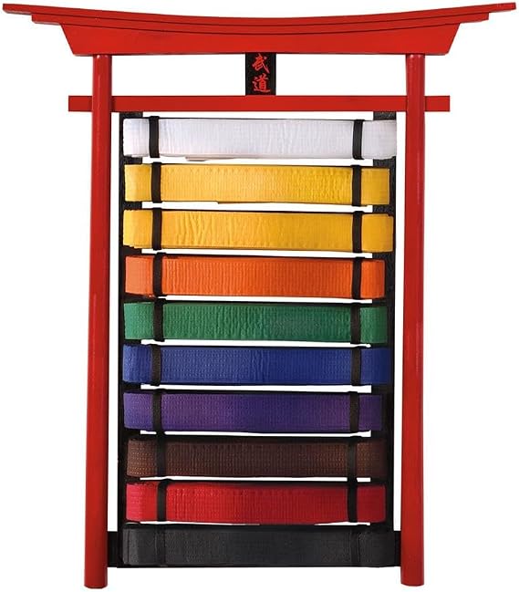 Century Budo Wall Mountable Belt Displays - 10 Level