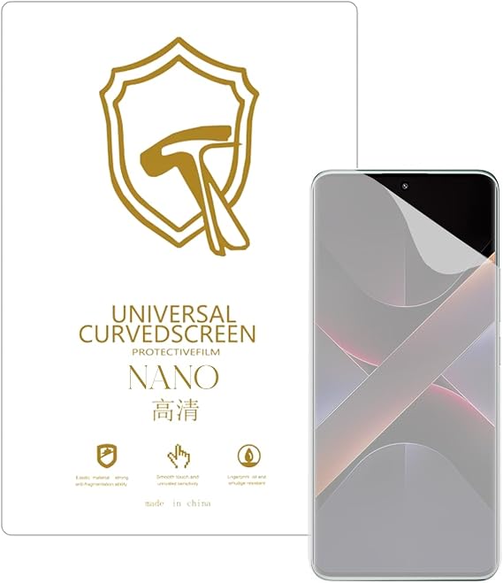 Microcase Xiaomi Redmi Poco X7/Redmi Note 14 Pro 5G ile Uyumlu Full Tpu Nano Ön Ekran Koruma Filmi - EKM101