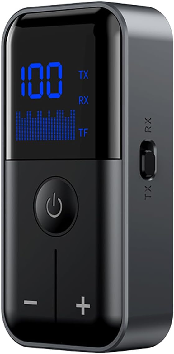 TV, Araç, Bilgisayar Uyumlu 2in1 Aux Bluetooth 5.4 TF Kartlı Kablosuz Ses Adaptörü - FC1129