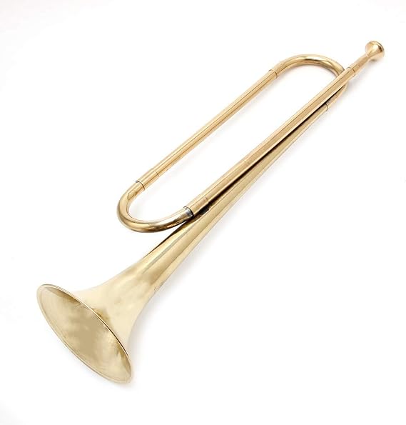 Retro B Flat Bugle Trumpet School Band Cavalry Beginner Orchestra New Party Gift Musical Instrument Parts