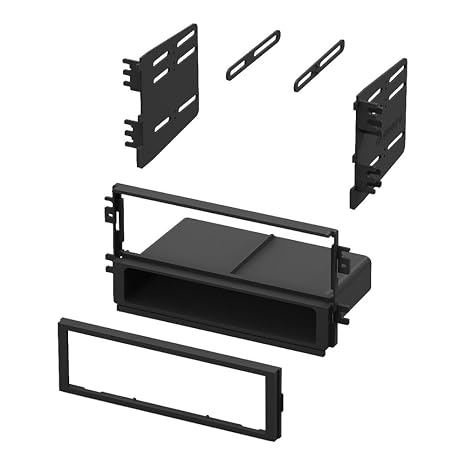 Car Stereo Single DIN Installation Dash Kit Compatible with Hyundai Sonata Kia (Dash Kit) 1998 1999 2000 2001 2002 2003 2004 2005