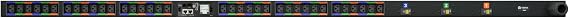 Vertiv Geist Monitored Rack PDU - 0U| 30A| 120V/208V WYE| (36) Combination C13/C19 outlets| L21-30P| 8.6kW| High-Contrast LCD| Next-Generation Interchangeable Monitoring Device (IMD)| VP4N30AN