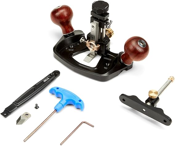 Woodworking Plane Adjustable Rabbet Router Hand Tool Pro Router Plane Die Steel Grooving Plane DIY Wood Trimming Tool