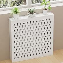 Radiator Cover Radiator Shelf Easy Radiator Covers, Modern Style Radiator Cover Easy Snap Connector Suitable for Decorative Living Room Home Easy Assembly(60 * 80 * 15cm/24 * 31 * 6in)