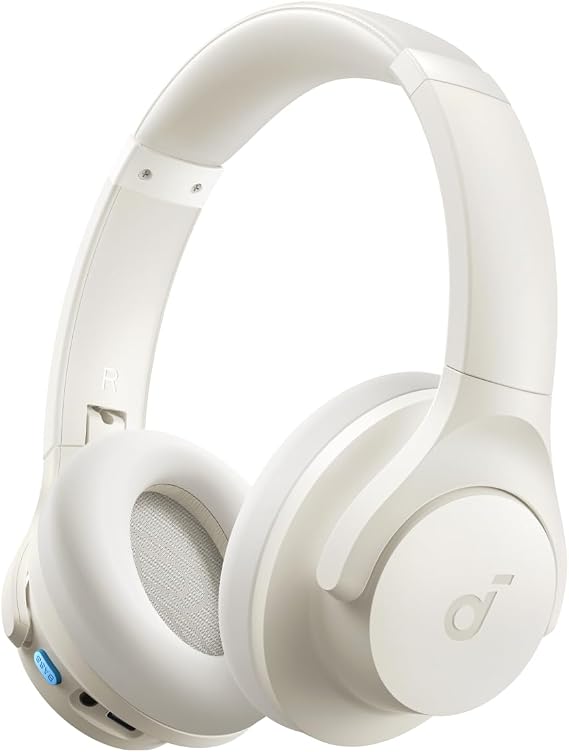 Soundcore Q11i Kulak Üstü Bluetooth Kulaklık, Derin Bas, 60 Saat Çalma Süresi, Yüksek Çözünürlüklü Ses, Çoklu Bağlantı, Beyaz - A3005