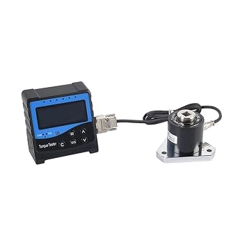 Torque Tester, Digital Torque Meter Protable Wrench Tester 220-2200Nm for Calibrate Load Cell and Tighten Force(55 N.m - 550 N.m)