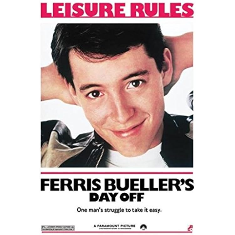 Ferris Buellers Day Off, Movie Poster Print, 24 by 36-Inch