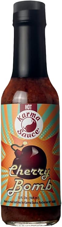 Karma Sauce Cherry Bomb Hot Sauce 148ml