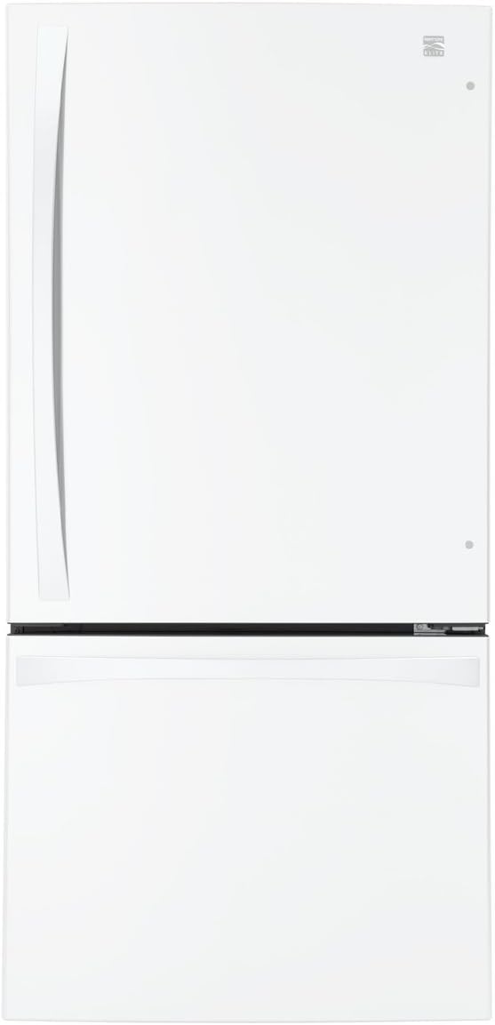 Kenmore Elite 79042 24.1 cu. ft. 2-Door Bottom-Freezer Refrigerator in White, includes delivery and hookup