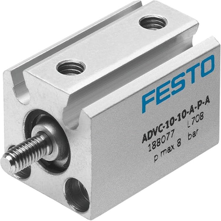 FESTO ADVU-32-5-A-P-A 156616 ADVU-32-5-P-A 156530 ADVU-32-60-A-P-A 156624 ADVU-32-60-A-P-A-S20 156064 ADVU-32-60-P-A 156538 Cilindro compacto ADVU-32-60-A-P-A-S20