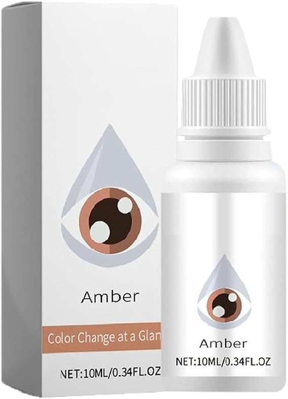 Eye Color Changing Drops Fancy Eye Drops Advanced Lighten Eyes Liquid (Brown) (C)