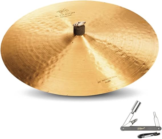 Zildjian K1121 22" K Constantinople Ride High Cast Bronze Cymbal With ZKEY