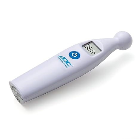 ADC Adtemp 427 Temple Touch 6-Second Digital Thermometer, Ideal for Infants