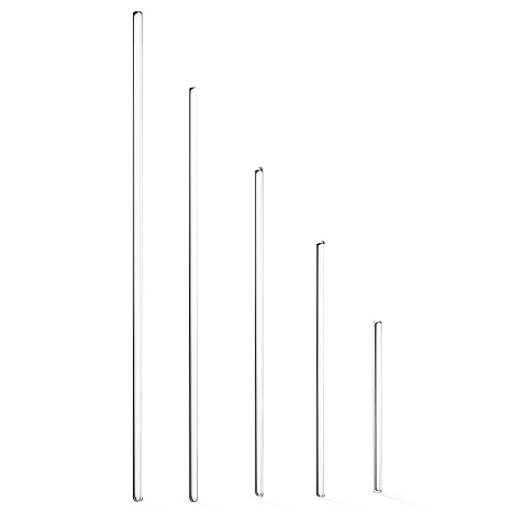 5 Pack Glass Stirring Rod