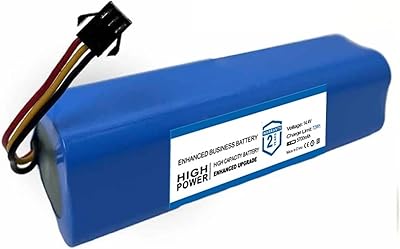 SQJZWOD LOSONCOER 5700mAh Replacement Battery .Compatible for LYDSTO W2. Robot Vacuum Cleaner Accessories Spare Parts Battery, tan9983cd00