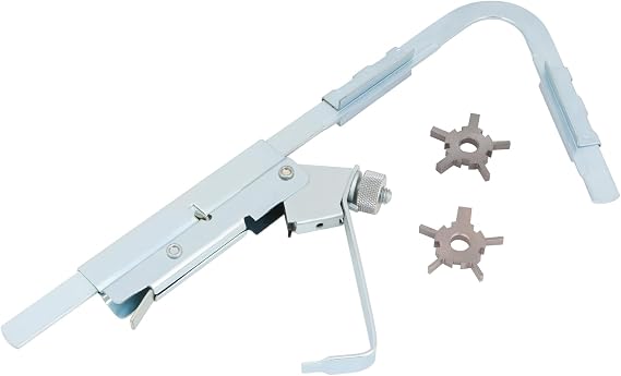 Performance Tool W80576 Piston Ring Groove Cleaner | Automotive carbon and deposit cleaning tool. 10 groove cleaning sizes. SAE and metric. Includes 2 cutter wheels