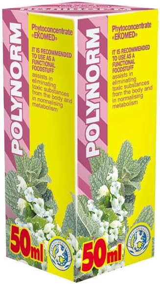 Polynorm PhytoConcentrate - Natural Plant Extracts & Chaga - Effective Detox, Cellular Regeneration and Immunity Boost