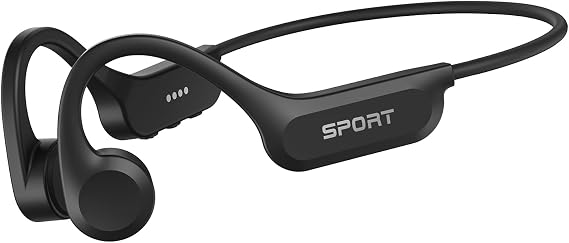 CXK Bone Conduction Headphones Bluetooth 6.0 Open Ear Wireless with Mic