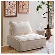 Modular Sectional Sofa,Sectional Modular Sofa, Modern Armless Single Square Sofa,Modular Sectional Sofa,Sponge Sectional Sofa Couch for Living Room, Modular Sofa Couch,(85x85cm)