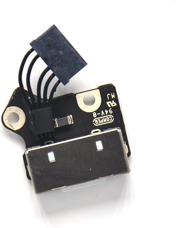 Replacement AC DC DC-in Power Jack Magsafe Board Charging Port Compatible for MacBook Pro Retina A1398 15" 820-3109-A Series(2012-2014 Year)