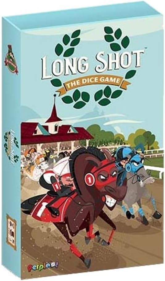 Long Shot: The Dice Game - 1-8 Players - Horse Racing Party Game
