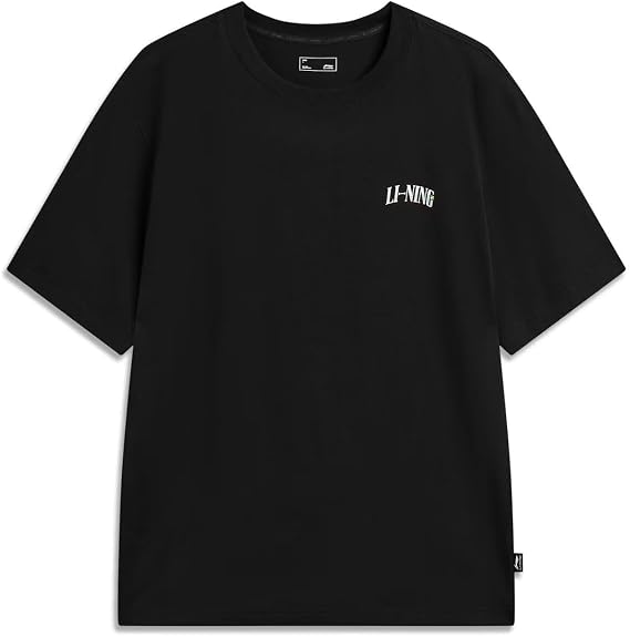 LI-NING Sports Fashion Series Men's Short-Sleeve T-Shirt Ice Cool Comfortable Minimalist Top Daily Sports AHSW275