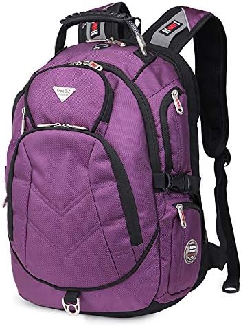 Laptop Backpack 19 Inch, Gaming Laptops Back Pack for 19.5,18, 18.4 Macbook Notebook Computer for Man Woman Purple (19 inches, Purple)