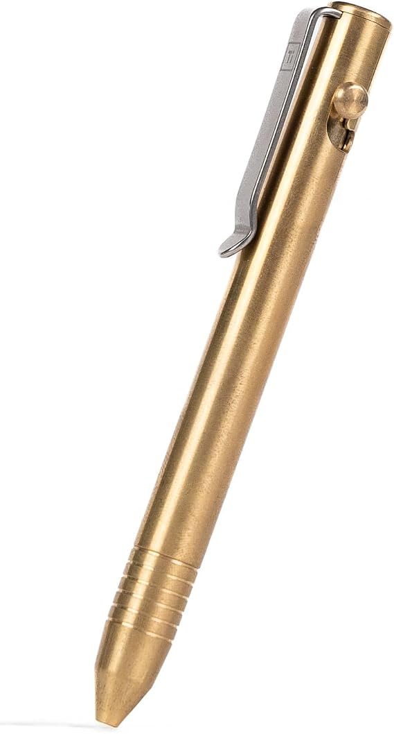 BIG IDEA DESIGN Base Line Bolt Action Pen (Brass)