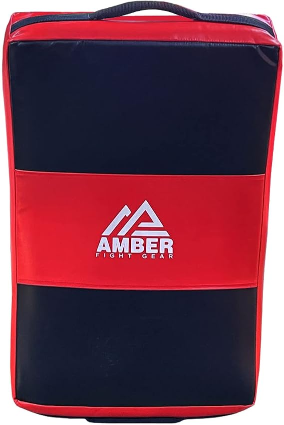 Amber Fight Gear Curved Body Punching Shield Striking Kick Shield for Boxing Punching Pad Muay Thai Training Foot Target Strike Body Shield, MMA, TKD, Martial Arts, Karate Workout 25x16x5