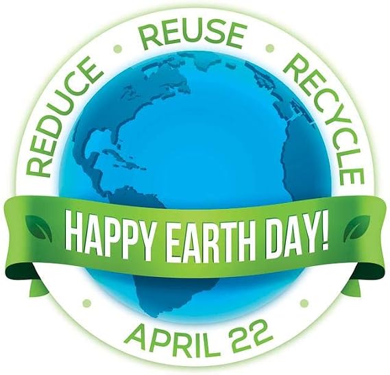 Laminated Happy Earth Day April 22 Reduce Reuse Recycle Poster Environmental Eco Global Health Poster Dry Erase Wall Art 12x18