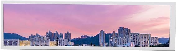 CUIFATI 8.8 Inch Touch Screen Secondary Monitor, Stretch Bar LCD Display 1920*480 HDMI USBC, Laptop Portable Touch Screen, Win Aida64 GPU CPU RAM Monitoring