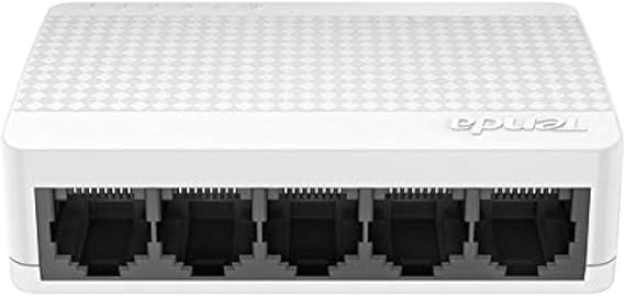 Tenda S105 5-Port 10/100 Mbps Desktop Switch S105 V10.0