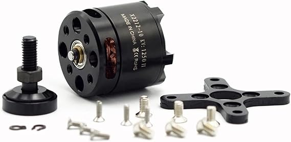 2212 Brushless Motor, for Sunnysky X2212 980KV/1250KV/KV1400/2450KV 2-4S Brushless Motor Quiet, Little, Affordable RC Motor for RC Multi-Rotor Airplane Plane Aerobatic Aircraft Accessories (