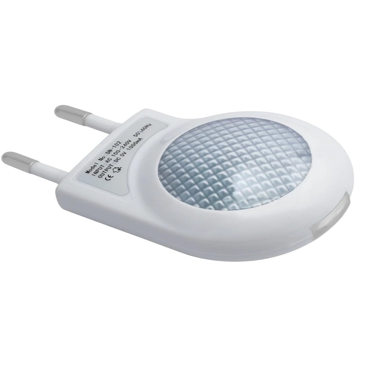 White | Portable Toilet Corridor Bedroom Bedside Light Mini Light Control Snail USaB Nightlight EU Plug New 2026 High for Reliable Electronic Component, Precision, Stable Performance