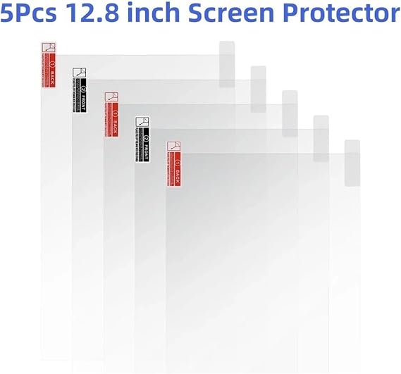ELEGOO Jupiter SE/ELEGOO Jupiter 12.8 Inch LCD Resin 3D Printer Compatible Screen Protector Set of 5 Anti-Scratch Easy Installation Protective Film Accessories 8pc, For Jupiter SE